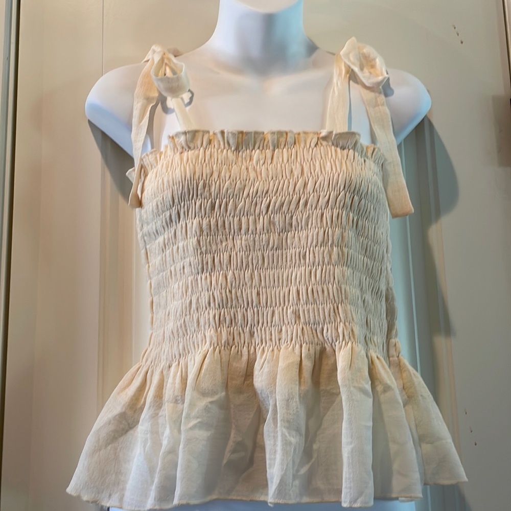 Women’s Cream Color Tank Top